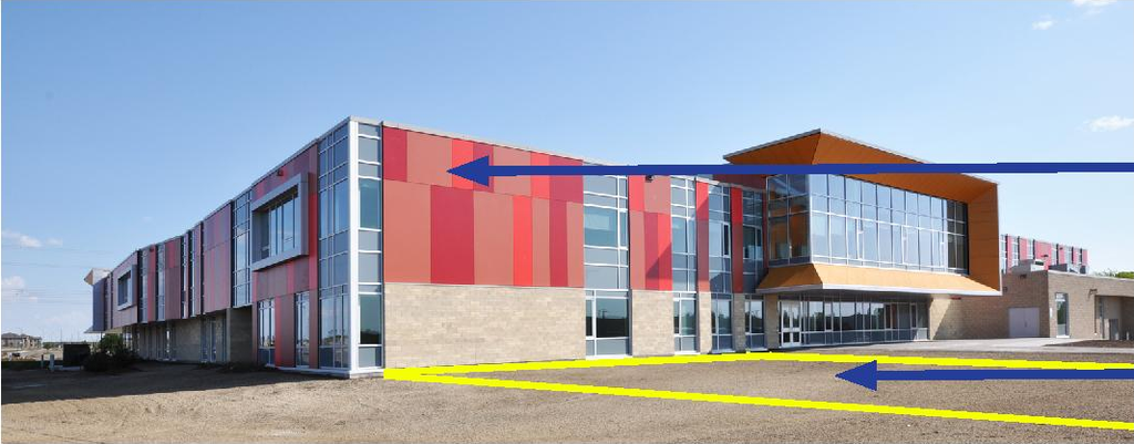 Rendering of building from page 9 of the file '2022-11-03 - Planning Rationale - Design Brief - D07-12-22-0157'