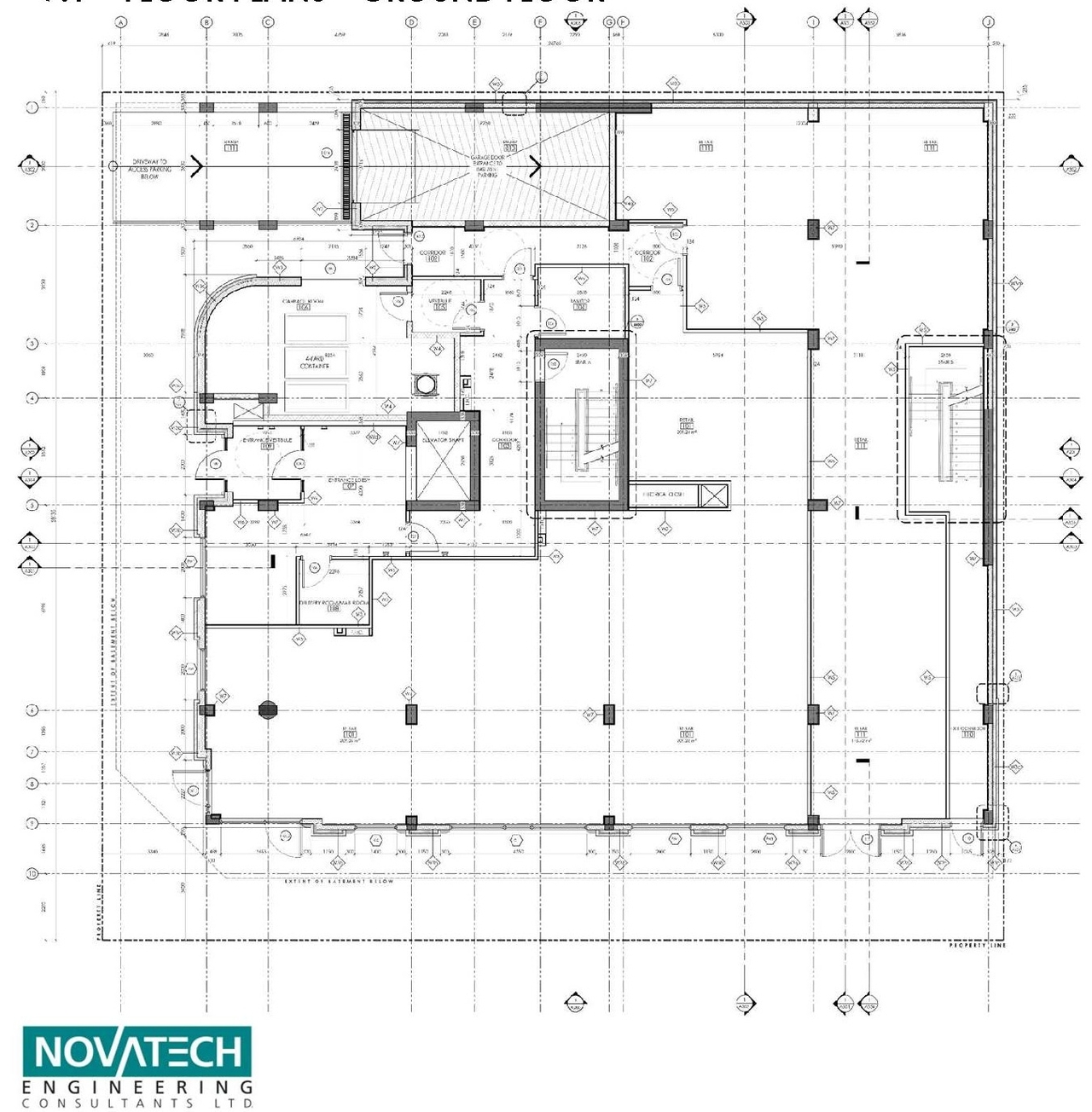 Construction site plan for project from page 19 of the file '2024-12-23 - Design Brief - D07-12-22-0165'