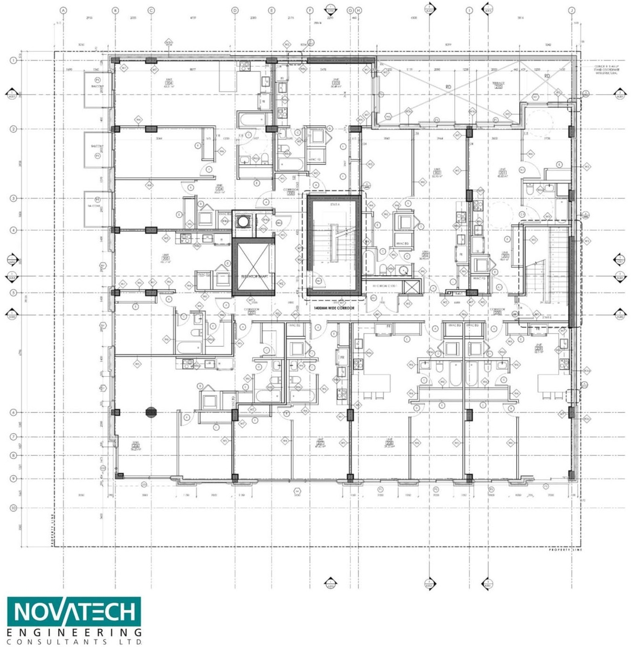 Construction site plan for project from page 20 of the file '2024-12-23 - Design Brief - D07-12-22-0165'