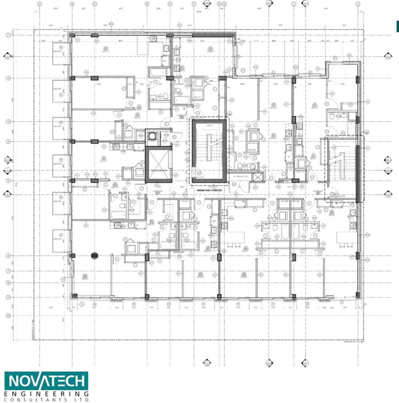 Floor plan for project from page 21 of the file '2024-12-23 - Design Brief - D07-12-22-0165'