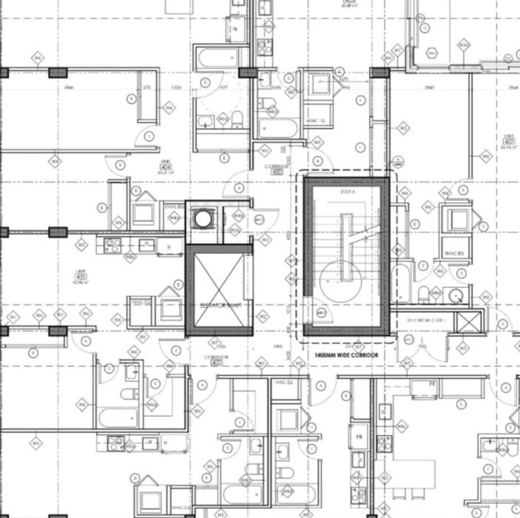 Construction site plan for project from page 22 of the file '2024-12-23 - Design Brief - D07-12-22-0165'