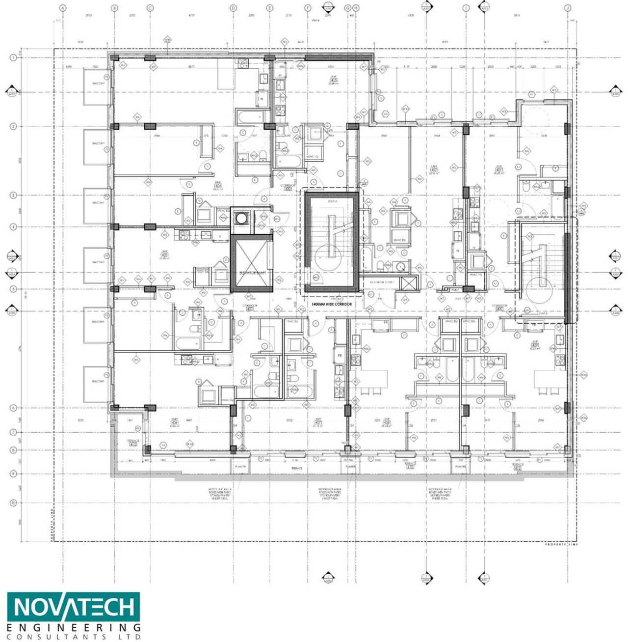 Construction site plan for project from page 22 of the file '2024-12-23 - Design Brief - D07-12-22-0165'