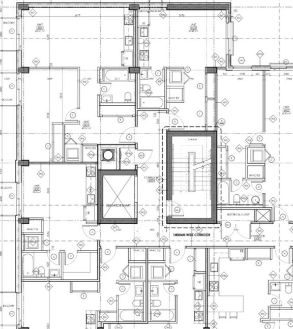 Floor plan for project from page 24 of the file '2024-12-23 - Design Brief - D07-12-22-0165'