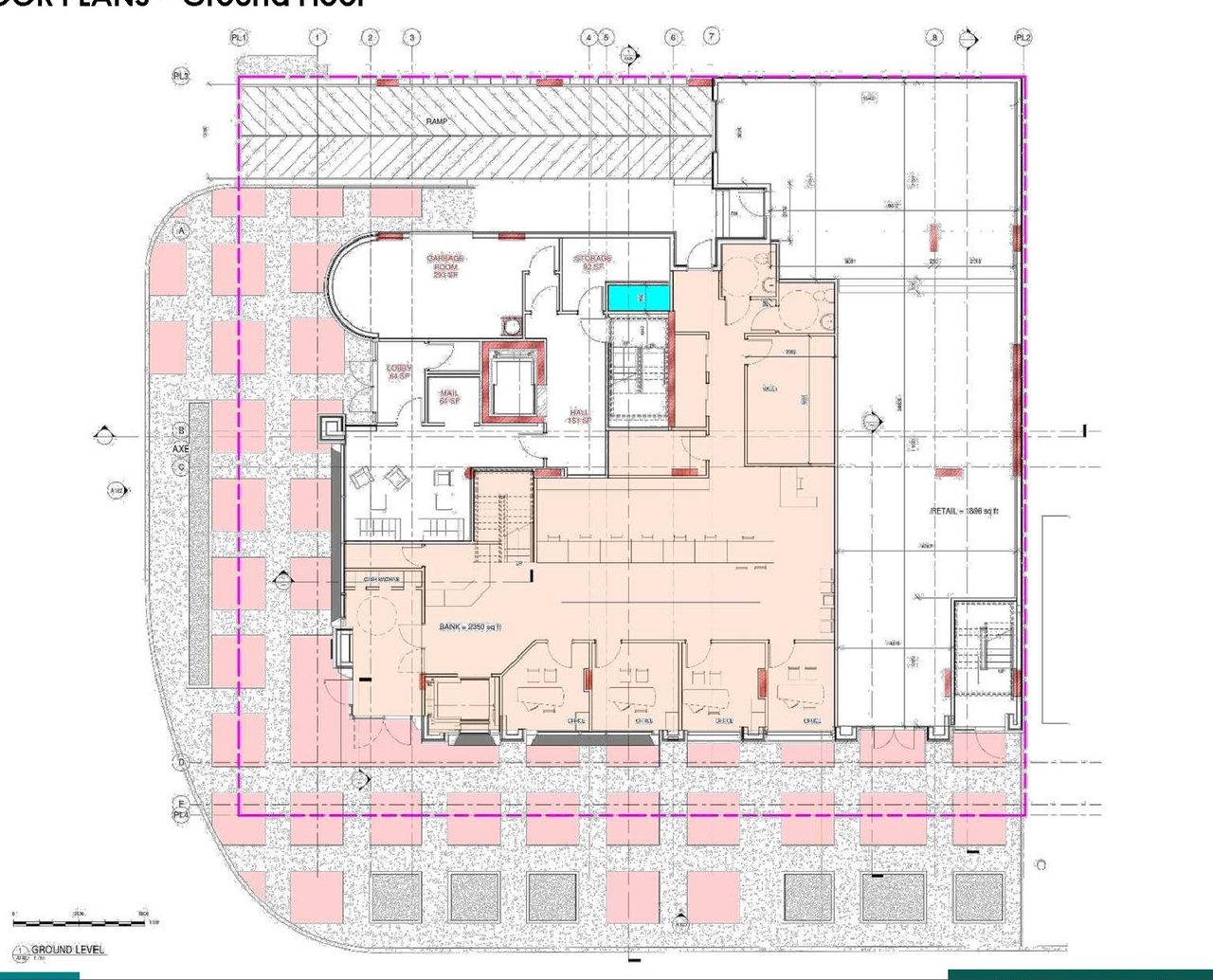 Construction site plan for project from page 17 of the file '2022-12-02 - Design Brief - D07-12-22-0165'