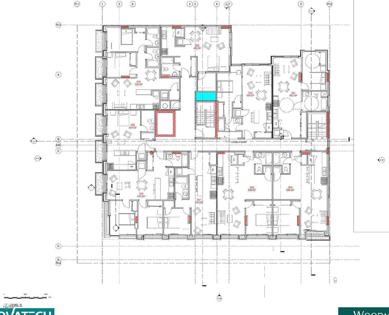 Construction site plan for project from page 19 of the file '2022-12-02 - Design Brief - D07-12-22-0165'