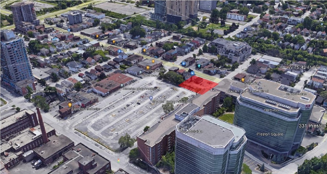 Rendering of building from page 7 of the file '2022-12-02 - Design Brief - D07-12-22-0165'