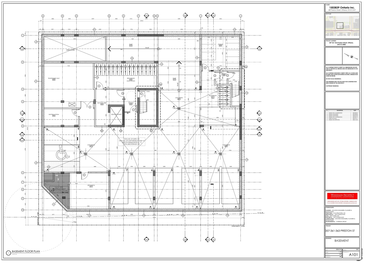 Floor plan for project from page 1 of the file '2024-12-23 - Floor Plans - D07-12-22-0165'