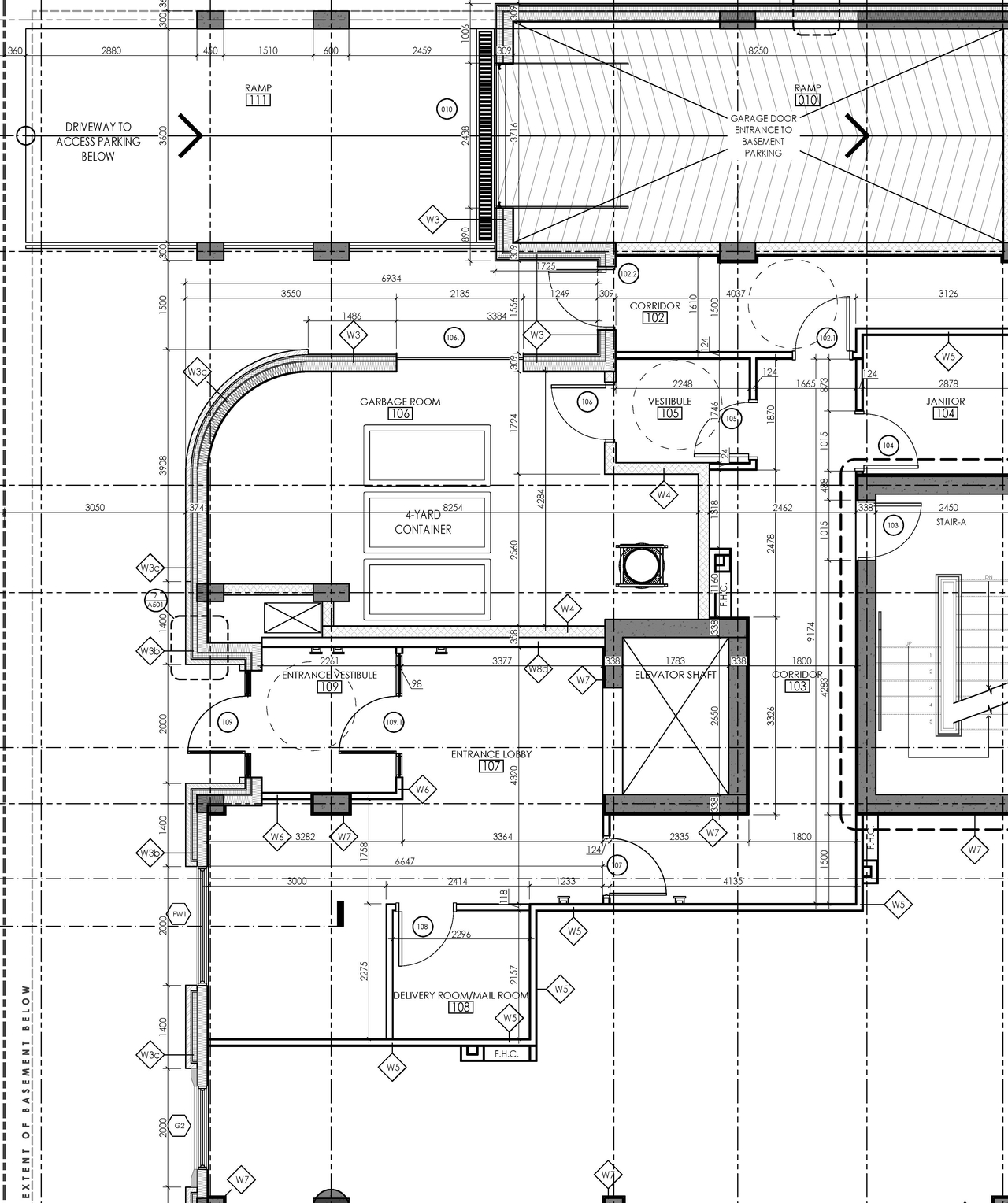 Floor plan for project from page 2 of the file '2024-12-23 - Floor Plans - D07-12-22-0165'