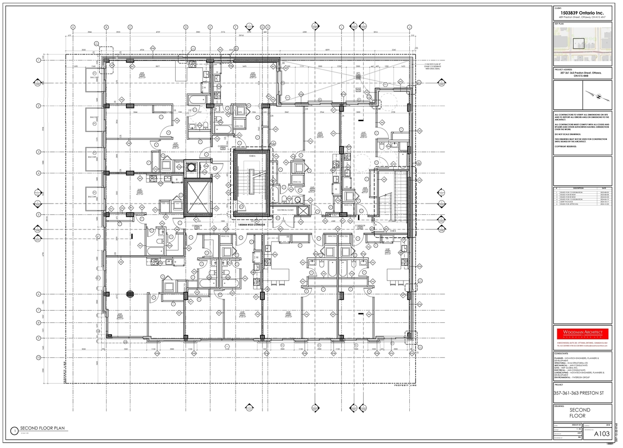 Floor plan for project from page 3 of the file '2024-12-23 - Floor Plans - D07-12-22-0165'