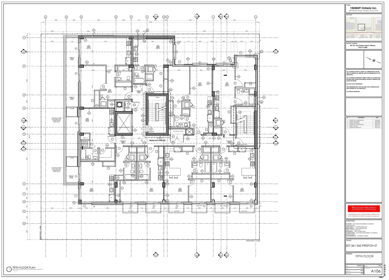 Floor plan for project from page 6 of the file '2024-12-23 - Floor Plans - D07-12-22-0165'