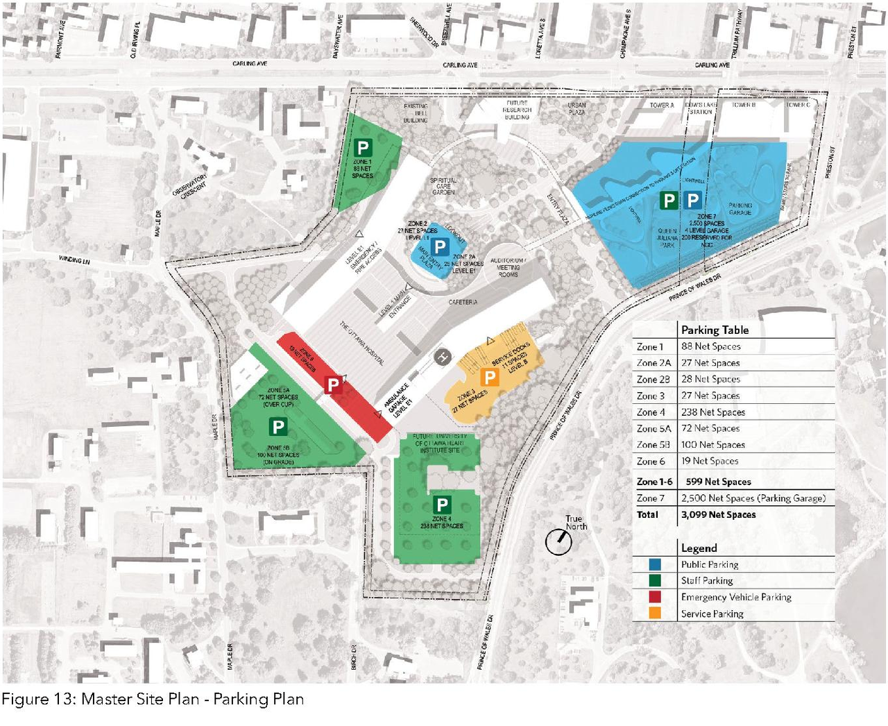 Construction site plan for project from page 25 of the file '2023-04-17 - Design Brief - D07-12-22-0168'