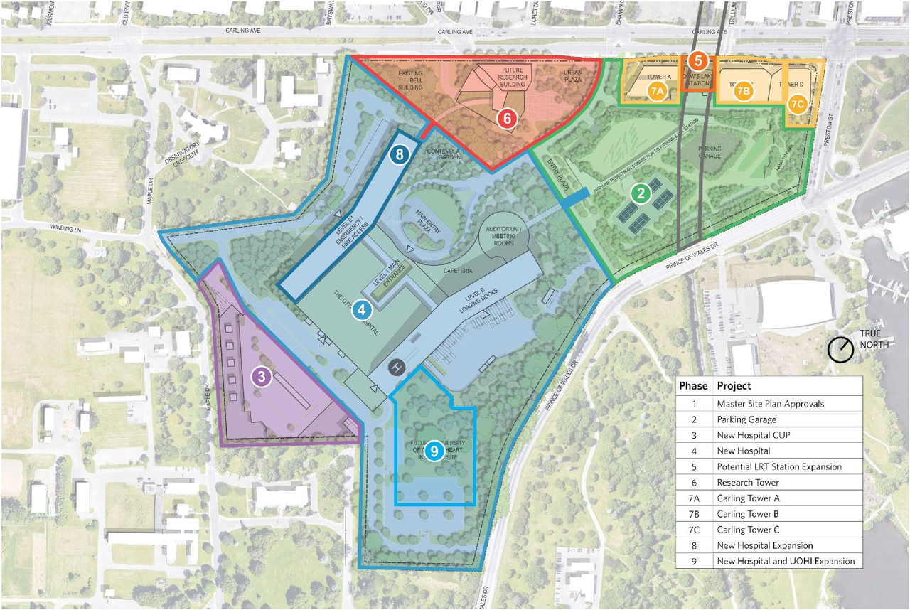 Construction site plan for project from page 26 of the file '2023-04-17 - Design Brief - D07-12-22-0168'