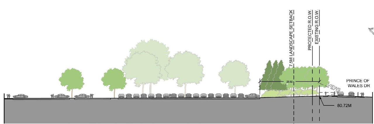 Construction site plan for project from page 29 of the file '2023-04-17 - Design Brief - D07-12-22-0168'