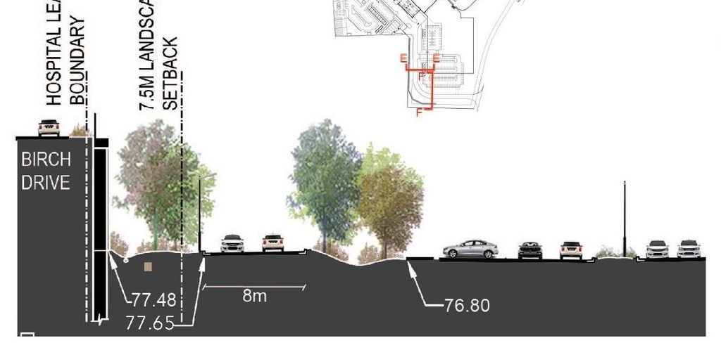 Construction site plan for project from page 55 of the file '2023-04-17 - Design Brief - D07-12-22-0168'