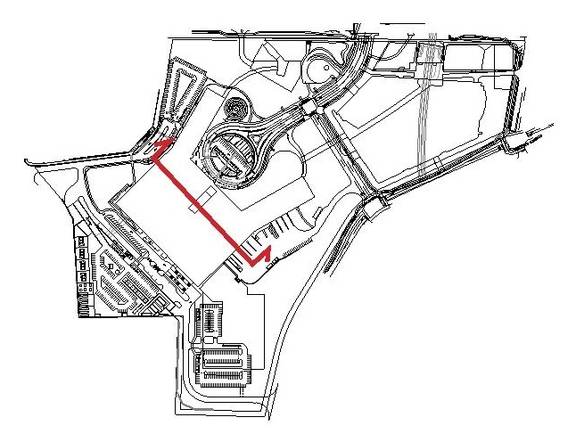 Construction site plan for project from page 66 of the file '2023-04-17 - Design Brief - D07-12-22-0168'