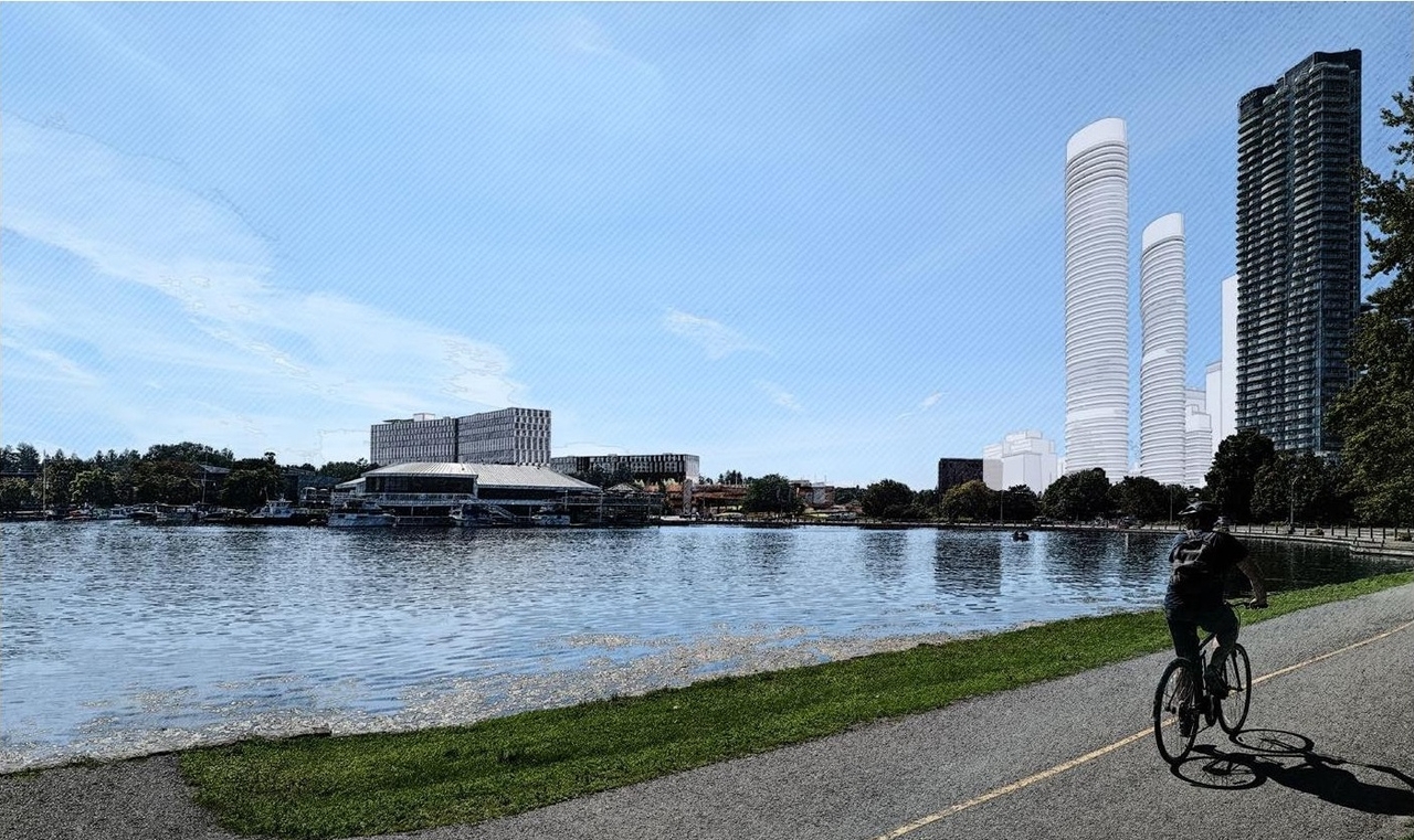 Rendering of building from page 73 of the file '2023-04-17 - Design Brief - D07-12-22-0168'