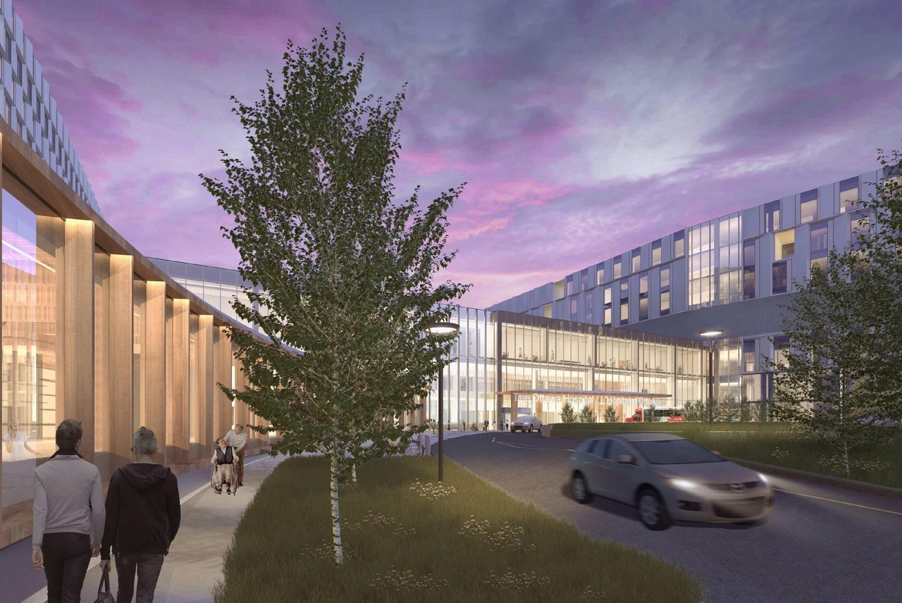 Rendering of building from page 80 of the file '2023-04-17 - Design Brief - D07-12-22-0168'