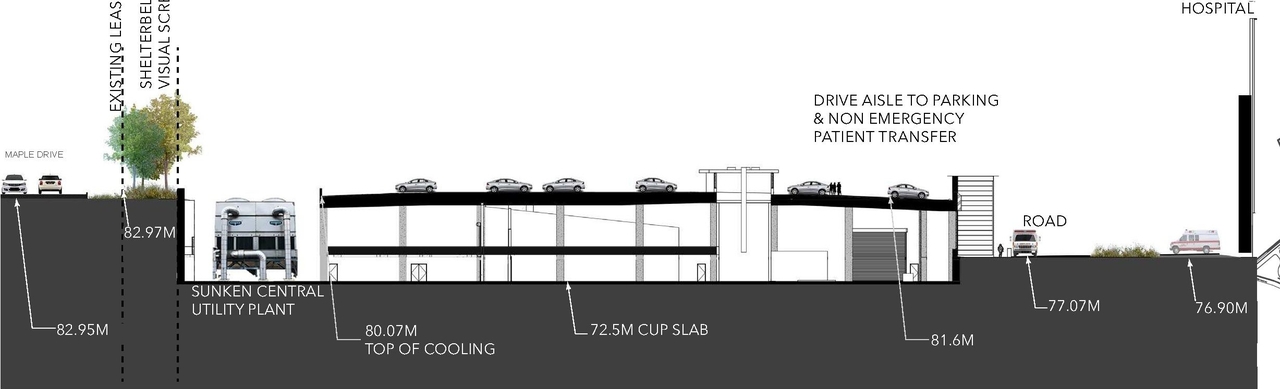 Construction site plan for project from page 53 of the file '2022-12-07 - Design Brief - D07-12-22-0168'