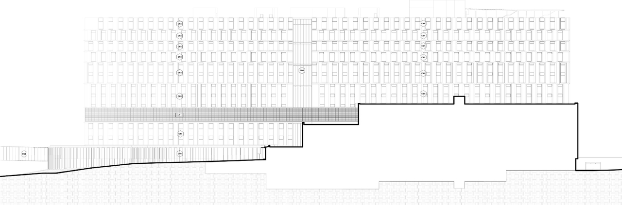 Floor plan for project from page 20 of the file '2023-01-12 Urban Design Review Panel Formal Submission D07-12-22-0168'