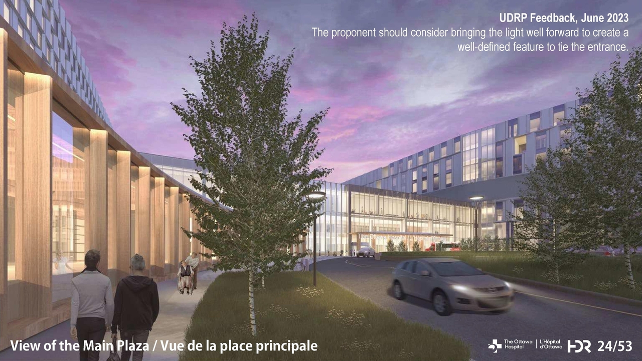 Rendering of building from page 24 of the file '2023-01-12 Urban Design Review Panel Formal Submission D07-12-22-0168'