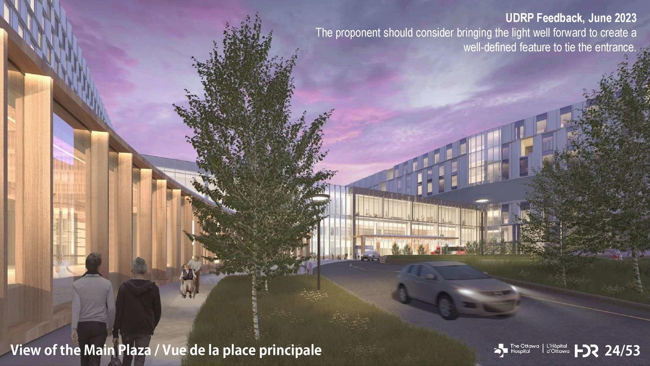 Rendering of building from page 24 of the file '2023-01-12 Urban Design Review Panel Formal Submission D07-12-22-0168'