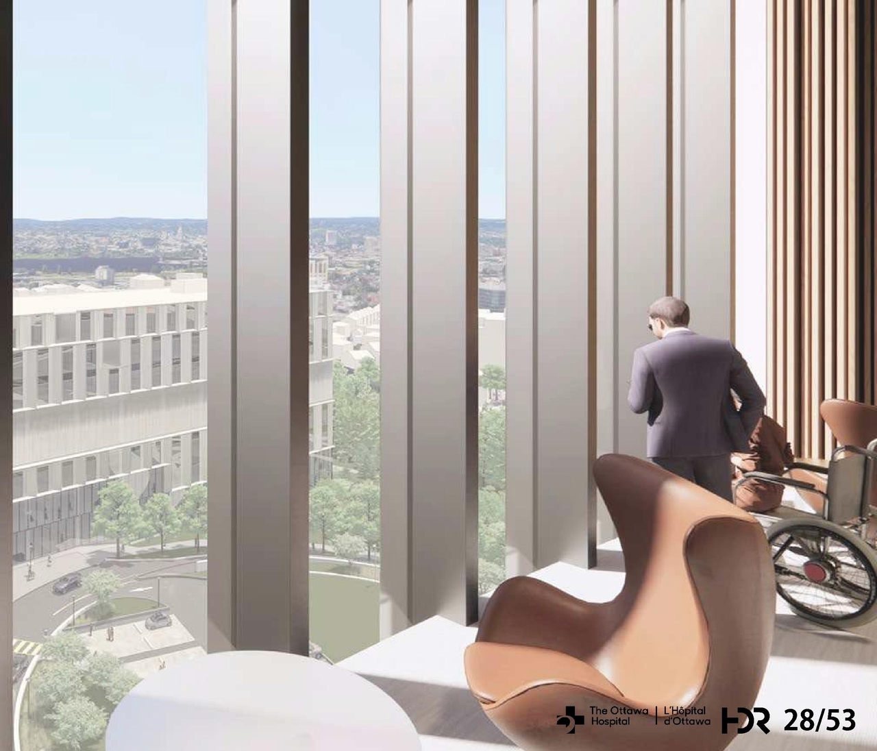 Rendering of building from page 28 of the file '2023-01-12 Urban Design Review Panel Formal Submission D07-12-22-0168'