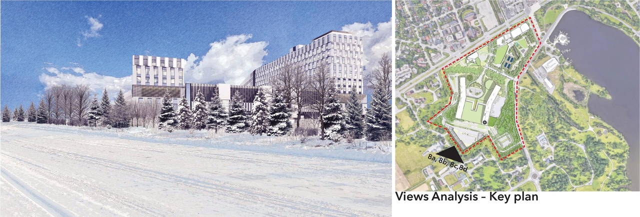 Rendering of building from page 22 of the file '2023-08-03 - Design Drawings - D07-12-22-0168'