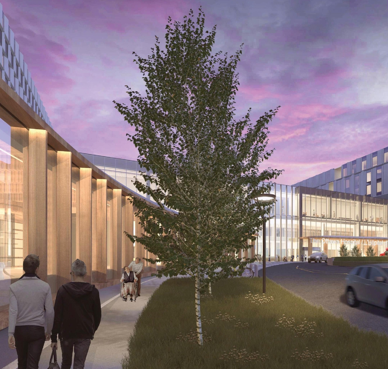 Rendering of building from page 35 of the file '2023-08-03 - Design Drawings - D07-12-22-0168'