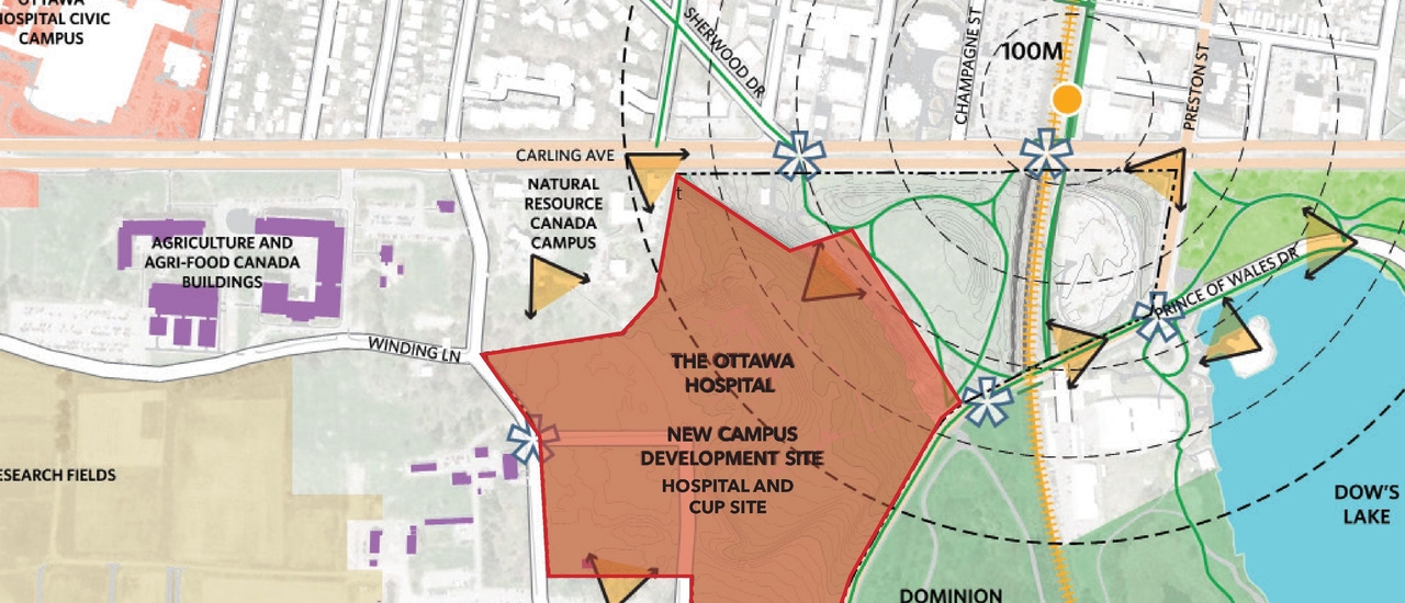 Construction site plan for project from page 36 of the file '2023-08-03 - Design Drawings - D07-12-22-0168'
