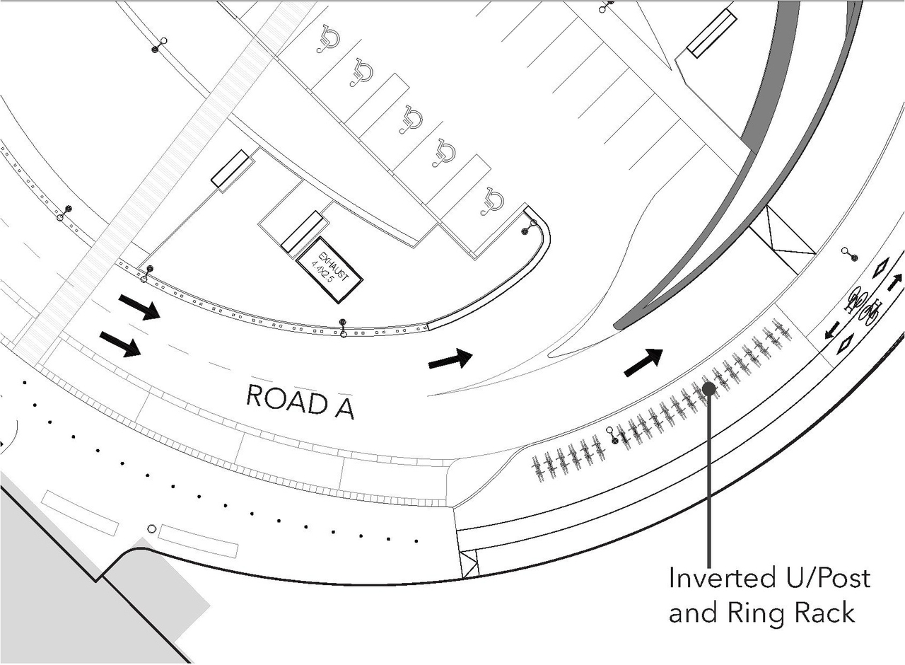 Construction site plan for project from page 7 of the file '2023-08-03 - Design Drawings - D07-12-22-0168'