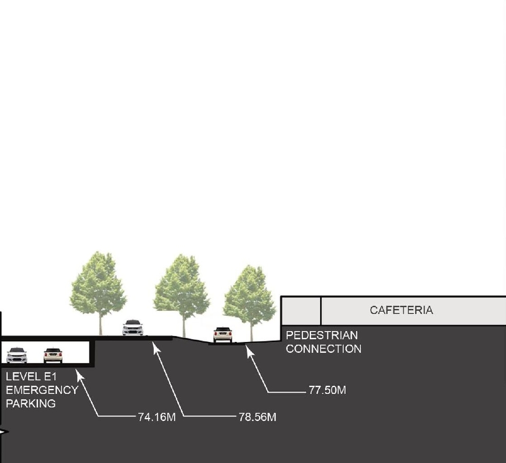 Construction site plan for project from page 10 of the file '2022-12-07 - Site Plan Control and FLUDA Design Drawings - D07-12-22-0168'