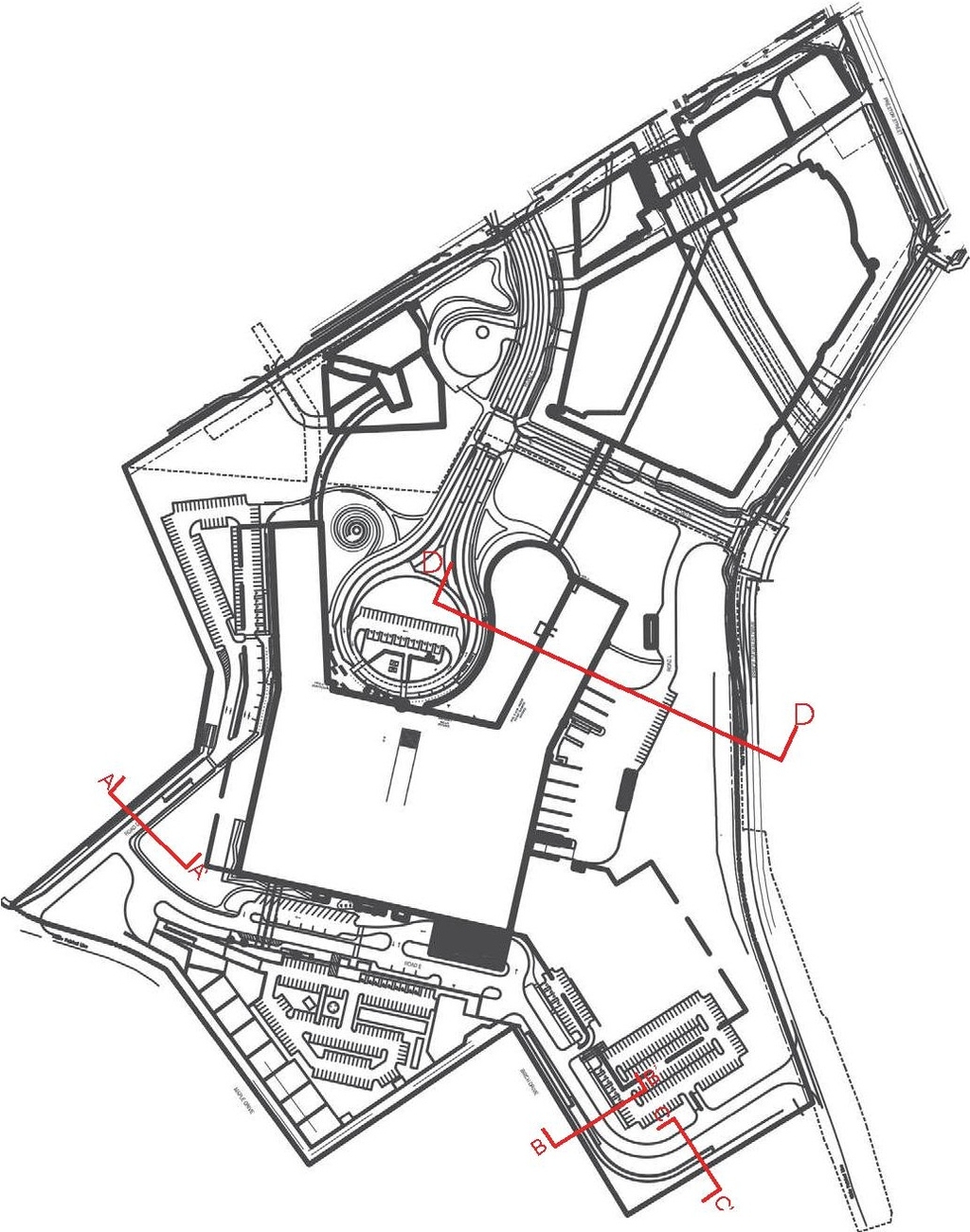 Construction site plan for project from page 10 of the file '2022-12-07 - Site Plan Control and FLUDA Design Drawings - D07-12-22-0168'