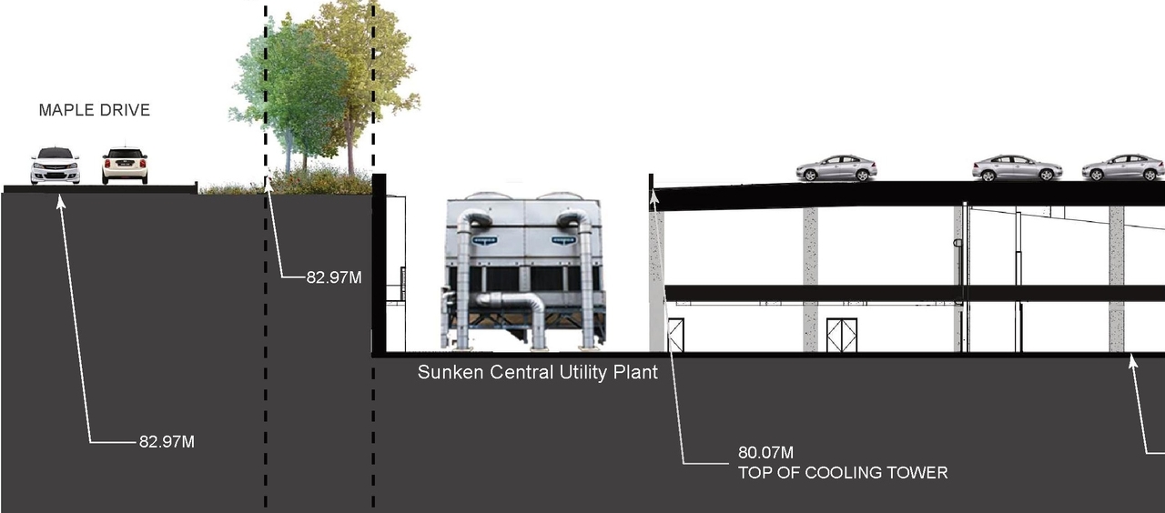 Construction site plan for project from page 11 of the file '2022-12-07 - Site Plan Control and FLUDA Design Drawings - D07-12-22-0168'