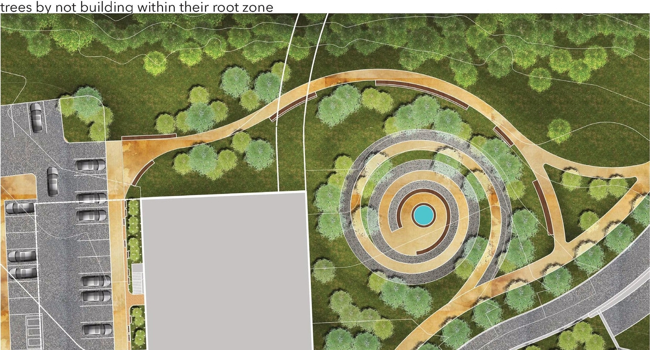 Construction site plan for project from page 23 of the file '2022-12-07 - Site Plan Control and FLUDA Design Drawings - D07-12-22-0168'