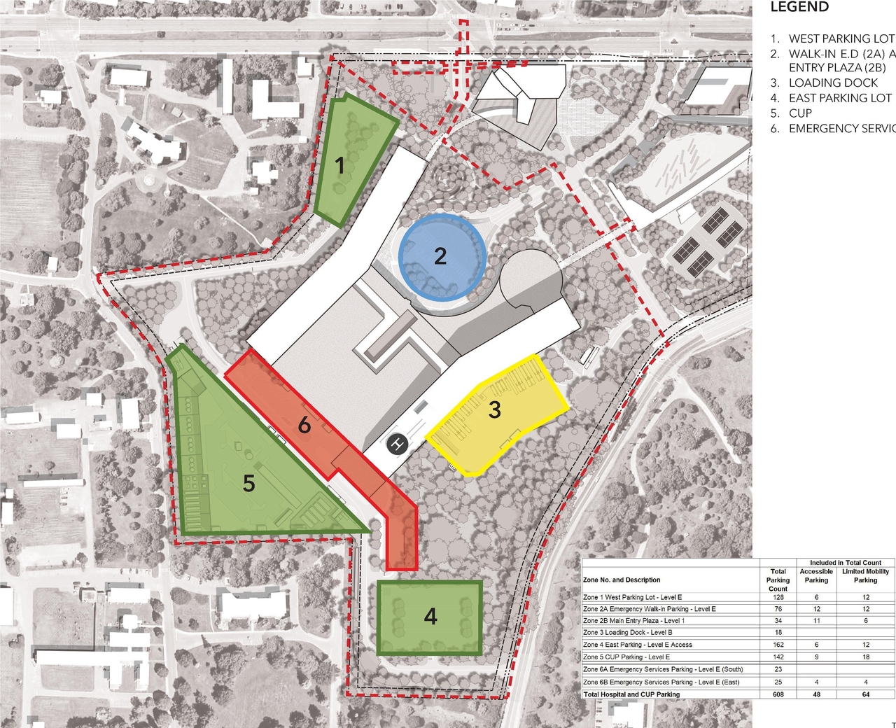 Construction site plan for project from page 6 of the file '2022-12-07 - Site Plan Control and FLUDA Design Drawings - D07-12-22-0168'