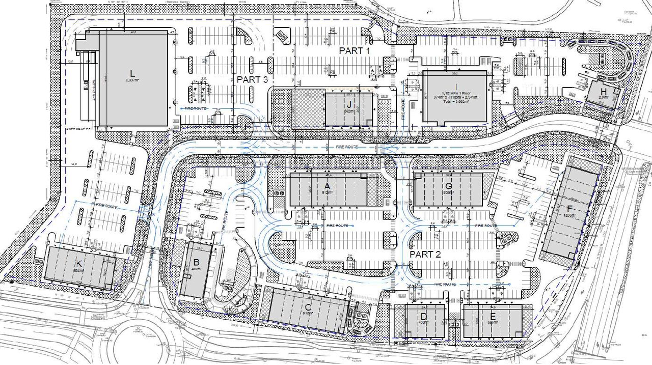 Construction site plan for project from page 7 of the file '2022-12-21 - Planning Rationale and Design Brief - D07-12-22-0169'