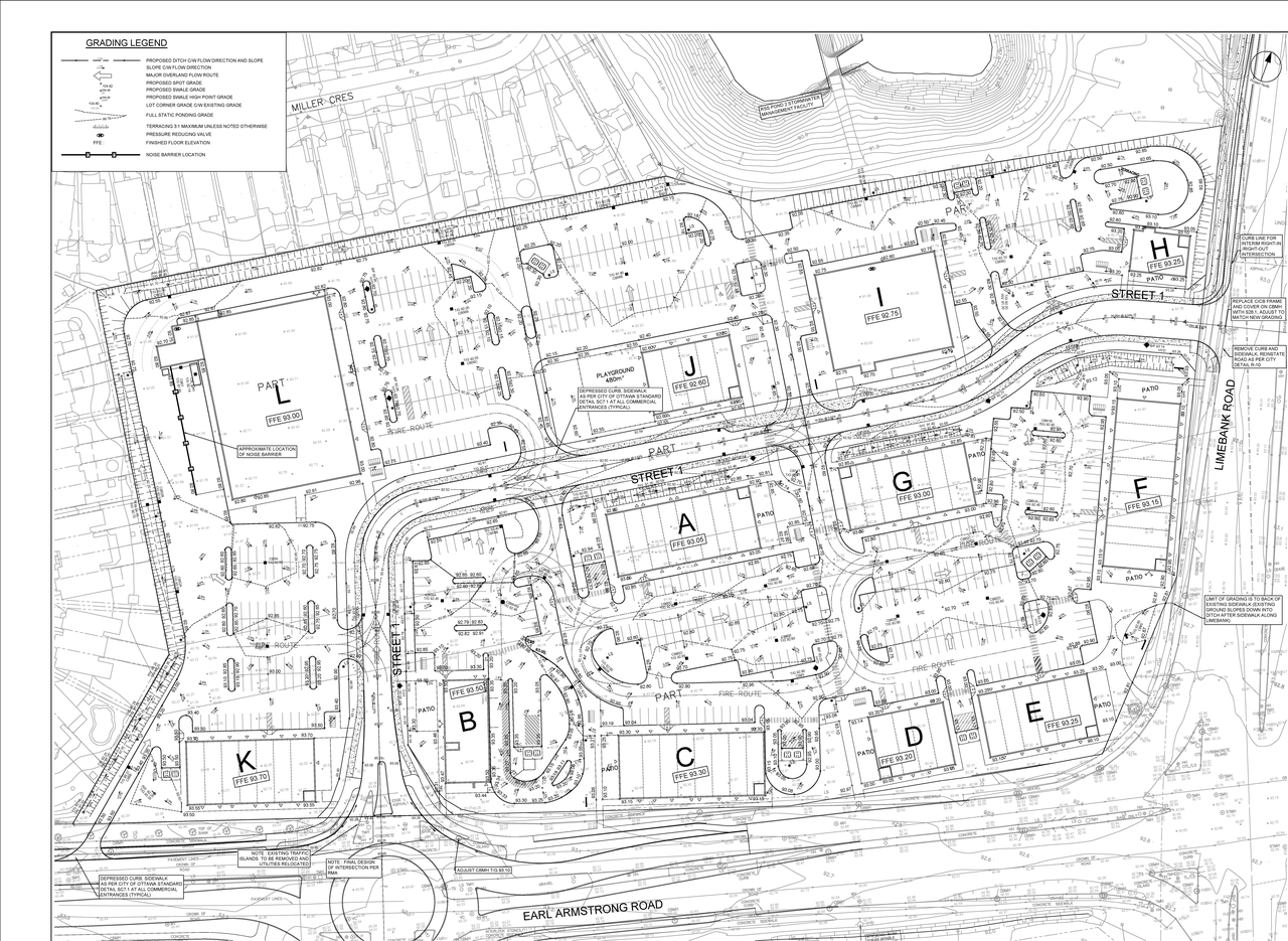 Construction site plan for project from page 86 of the file '2023-04-03 - Design Brief - D07-12-22-0169'
