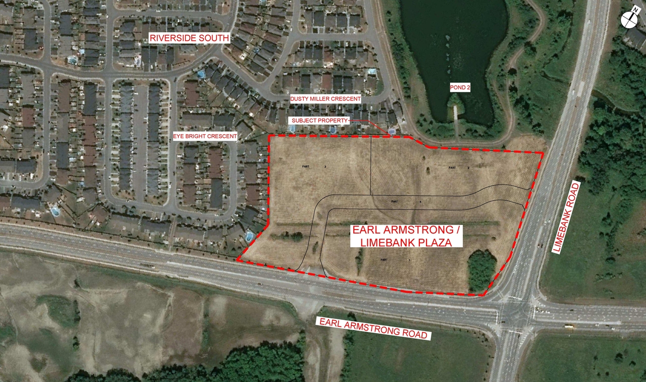 Construction site plan for project from page 27 of the file '2023-07-25 - Design Brief - D07-12-22-0169'