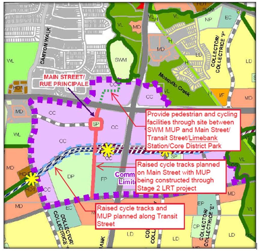 Construction site plan for project from page 43 of the file '2023-07-25 - Design Brief - D07-12-22-0169'