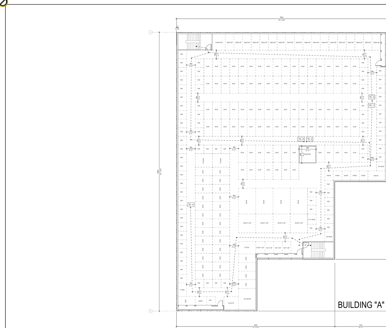 Construction site plan for project from page 2 of the file '2023-07-21 - Elevations and Floor Plans - D07-12-22-0174'