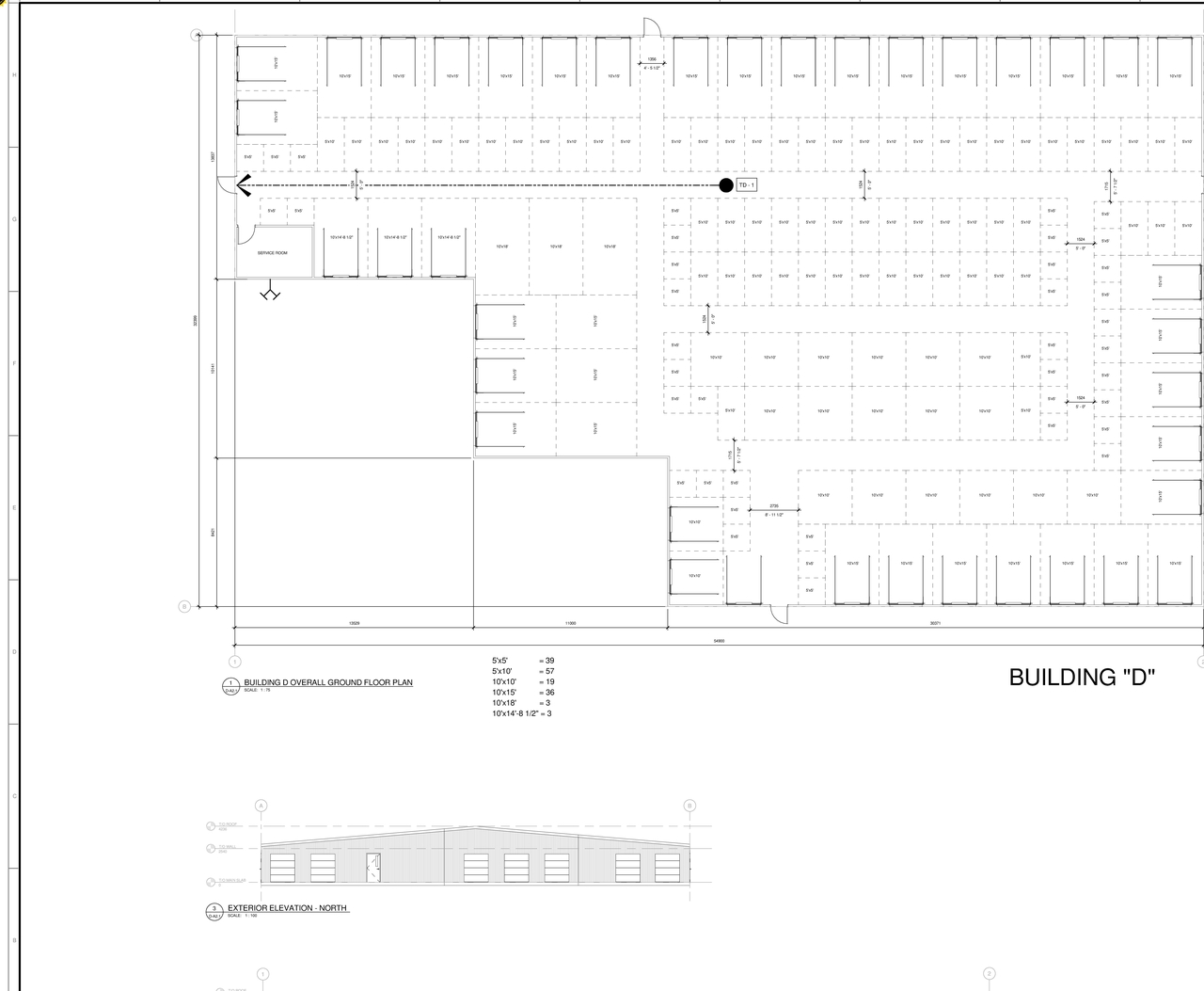 Floor plan for project from page 6 of the file '2023-07-21 - Elevations and Floor Plans - D07-12-22-0174'