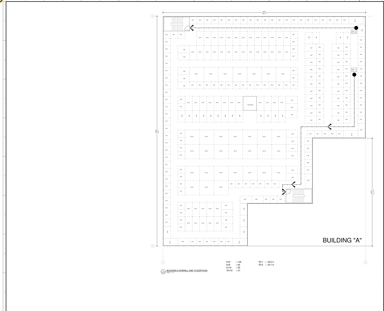Floor plan for project from page 2 of the file '2022-12-19 - Exterior Elevations and Floor Plans - D07-12-22-0174'