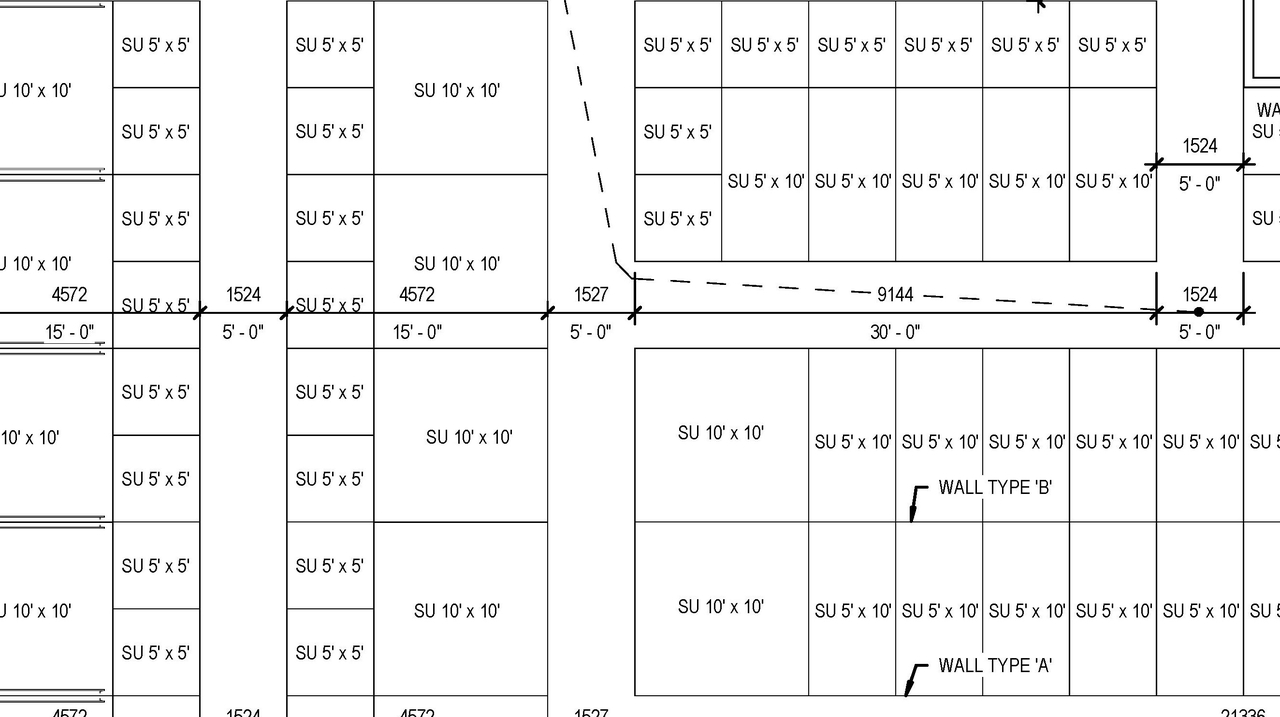 Construction site plan for project from page 1 of the file '2023-12-23 - Building A Floor Plans and Elevations - D07-12-22-0174'