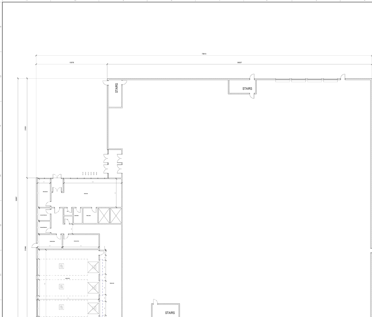 Floor plan for project from page 1 of the file '2022-12-21 - Elevations and Floor Plans - D07-12-22-0175'