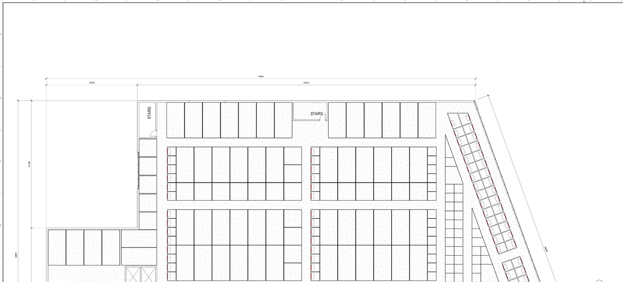 Floor plan for project from page 2 of the file '2022-12-21 - Elevations and Floor Plans - D07-12-22-0175'