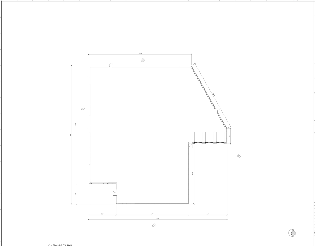 Floor plan for project from page 3 of the file '2022-12-21 - Elevations and Floor Plans - D07-12-22-0175'