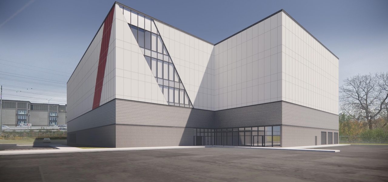 Rendering of building from page 2 of the file '2022-12-21 - Preliminary Renderings - D07-12-22-0175'