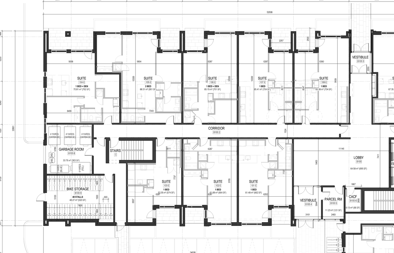 Floor plan for project from page 10 of the file '2023-01-11 - Floor Plans - D07-12-22-0177'