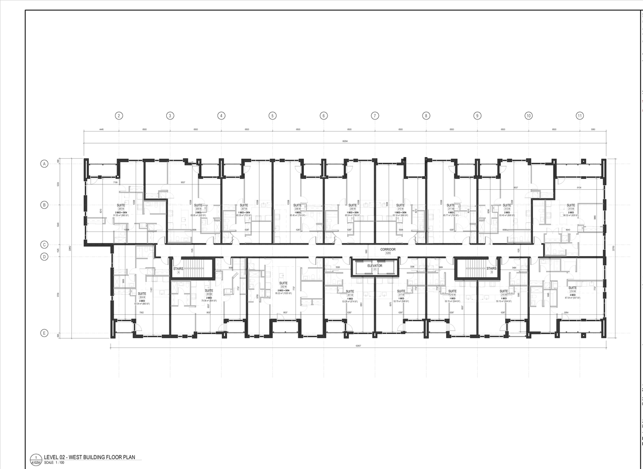 Floor plan for project from page 4 of the file '2023-01-11 - Floor Plans - D07-12-22-0177'