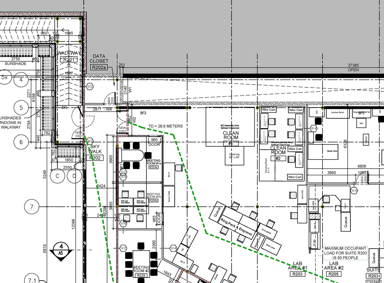 Construction site plan for project from page 12 of the file '2022-12-21 - Design Brief - D07-12-22-0179'